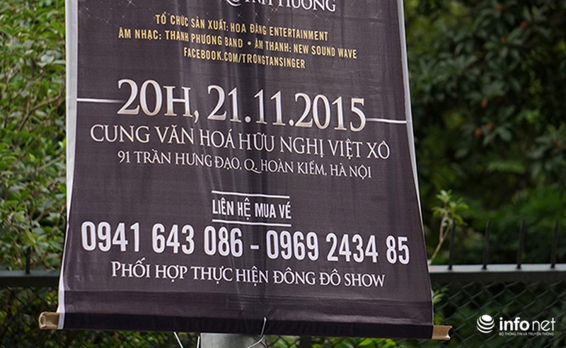 Phun sơn thông báo vi phạm lên panô quảng cáo khắp đường phố Hà Nội - ảnh 11