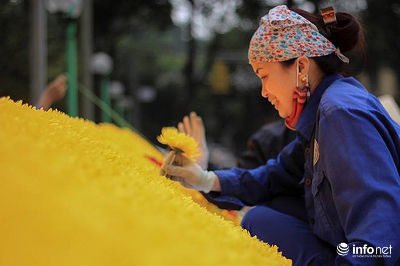 Đường phố trang hoàng chào mừng Đại hội Đảng khoá 12 - ảnh 4