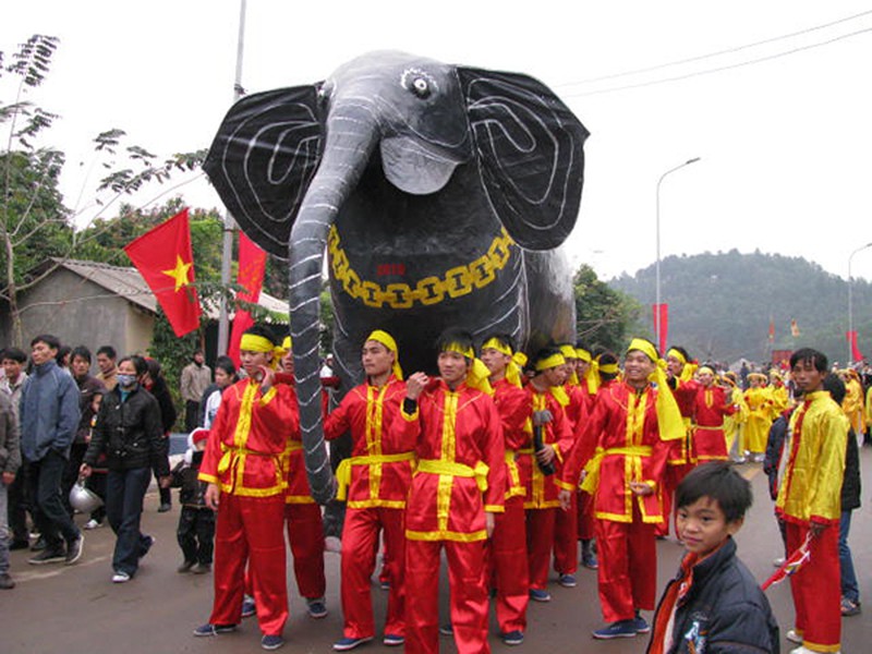 Lễ hội Đền Sóc năm 2016: Không cho mang gậy vào - ảnh 1