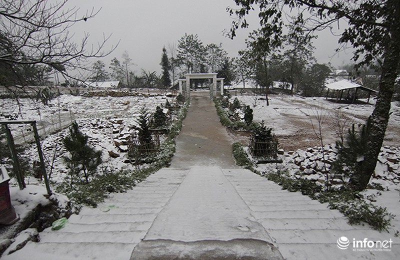 Những cung đường tuyết trên đỉnh núi của Lào Cai - ảnh 7