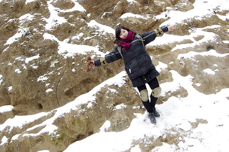 Những cung đường tuyết trên đỉnh núi của Lào Cai - ảnh 8