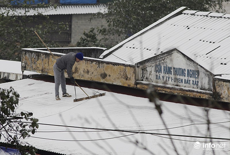 Những cung đường tuyết trên đỉnh núi của Lào Cai - ảnh 11