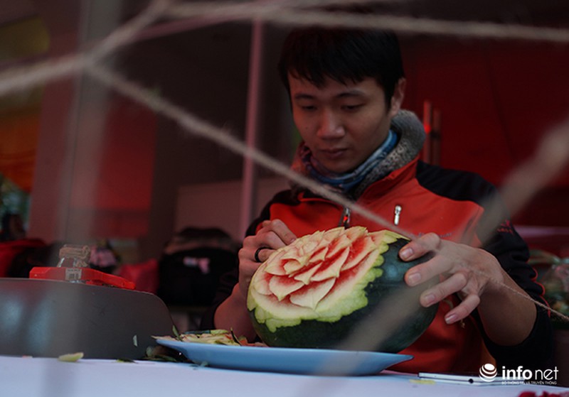 Chợ Tết xưa giữa lòng Hà Nội - ảnh 8