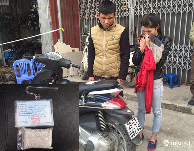 Bắt đôi nam nữ với số lượng lớn ma tuý đá trong người - ảnh 1