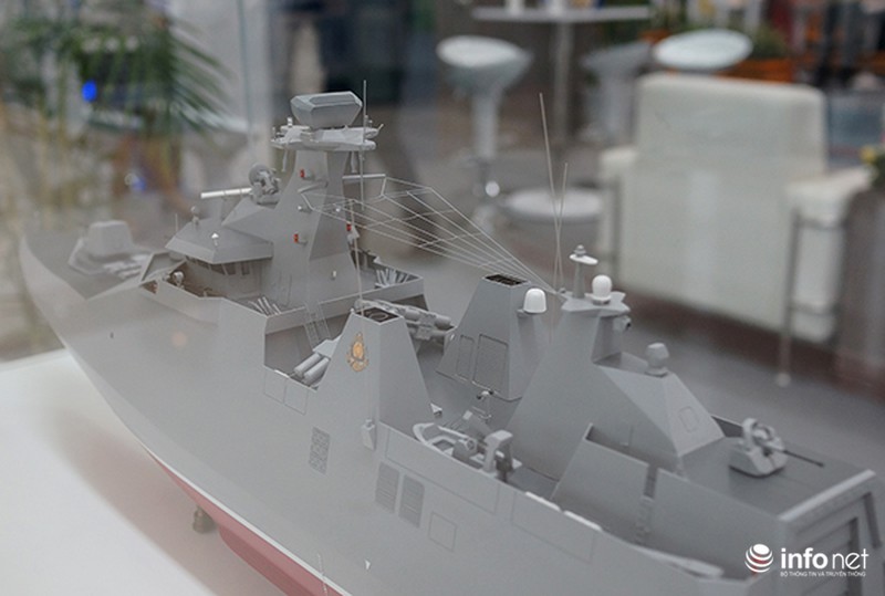 Cận cảnh tàu hộ vệ tên lửa Sigma 9814 tại Vietship 2016 - ảnh 3