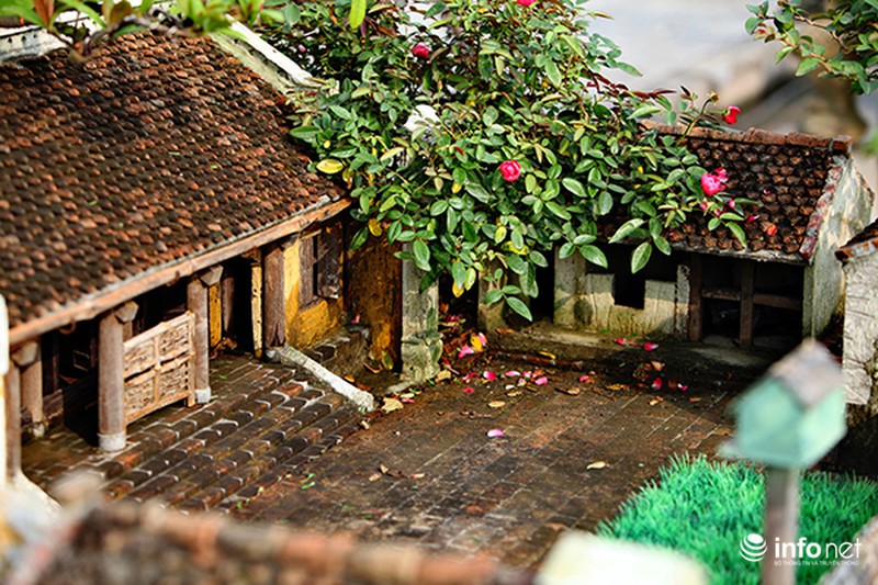 Ngỡ ngàng trước vẻ đẹp ngôi nhà cổ trong chậu bonsai - ảnh 5