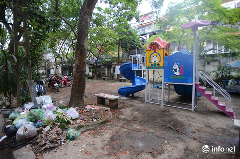 Trẻ em Hà Nội thiếu thốn sân chơi - ảnh 1