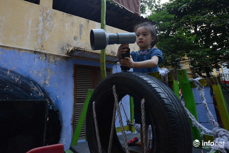 Trẻ em Hà Nội thiếu thốn sân chơi - ảnh 10