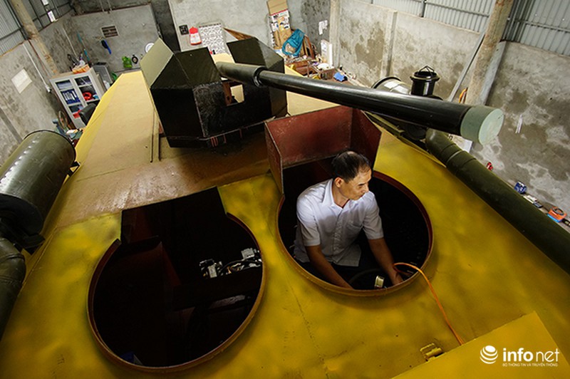 Cận cảnh mẫu xe bọc thép tự chế