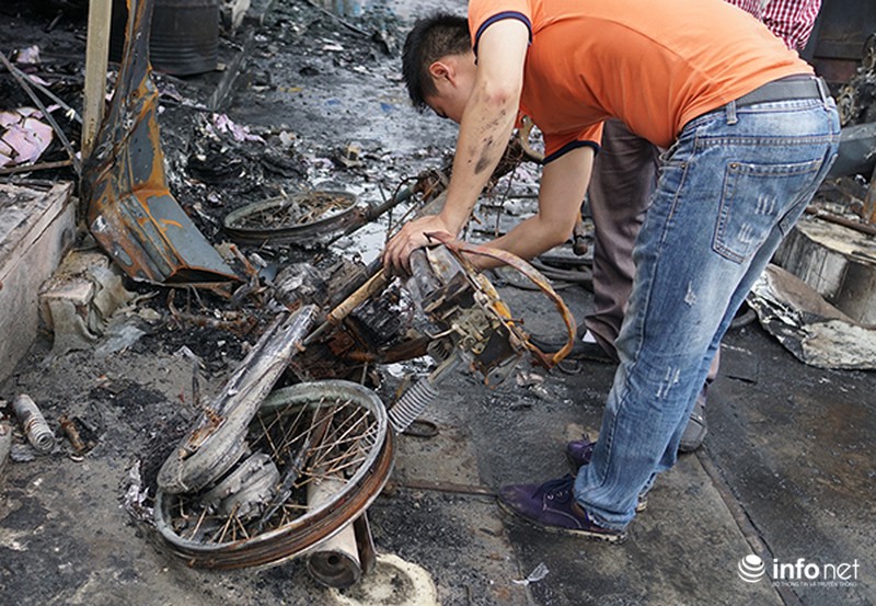 Cháy cây xăng Đền Lừ: Cứu được toàn bộ số xăng trong xe bồn - ảnh 7