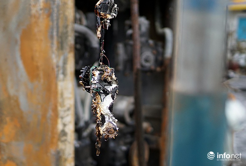 Cháy cây xăng Đền Lừ: Cứu được toàn bộ số xăng trong xe bồn - ảnh 10