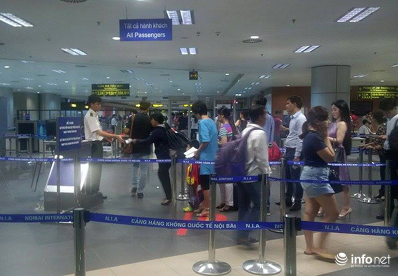 Sân bay Nội Bài trở lại hoạt động bình thường sau sự cố