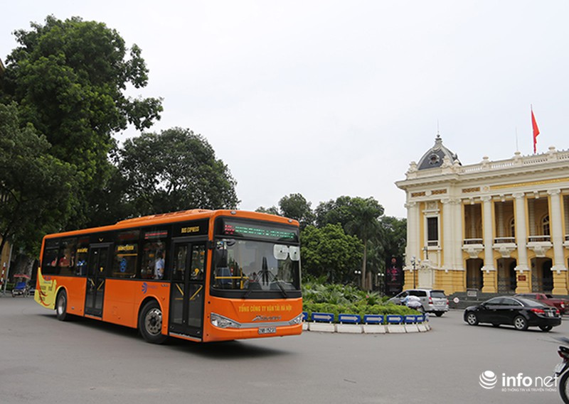 Nhận diện các tuyến xe buýt Hà Nội qua màu sắc mới - ảnh 7