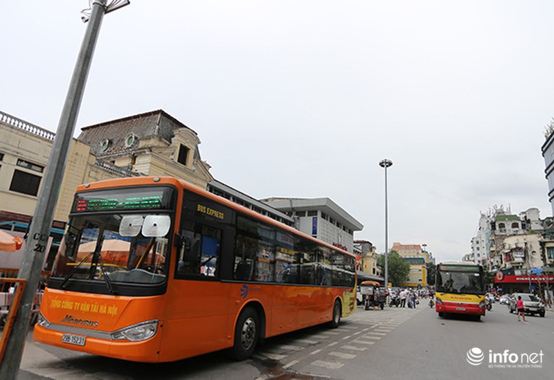 Nhận diện các tuyến xe buýt Hà Nội qua màu sắc mới - ảnh 10