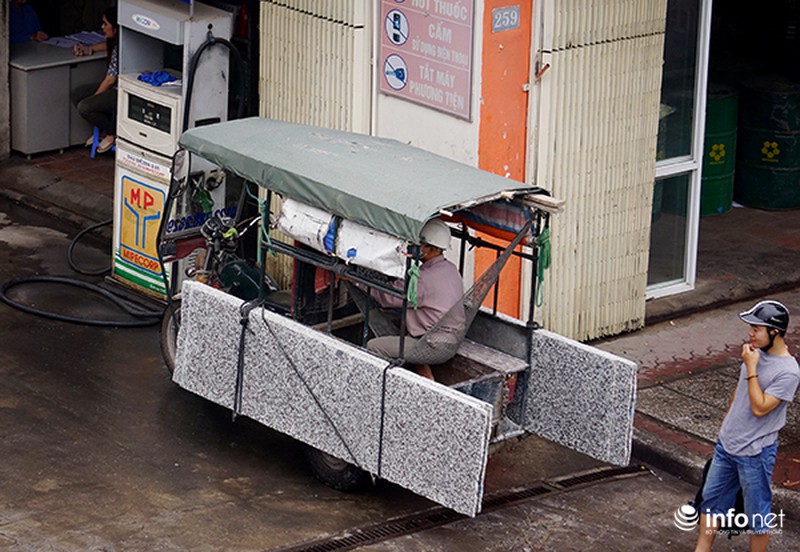 Kinh hãi nhìn tận mắt phong cách chở hàng