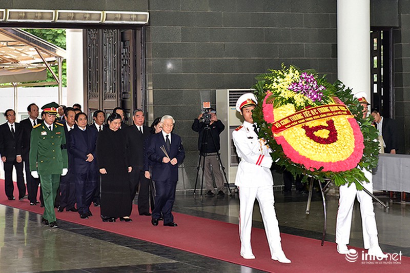 Lãnh đạo Đảng, Nhà nước đưa tiễn đồng chí Trương Quang Được - ảnh 2