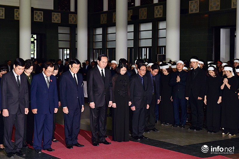 Lãnh đạo Đảng, Nhà nước đưa tiễn đồng chí Trương Quang Được - ảnh 3