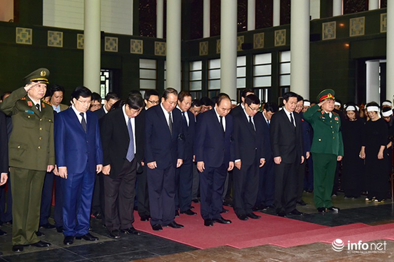 Lãnh đạo Đảng, Nhà nước đưa tiễn đồng chí Trương Quang Được - ảnh 4