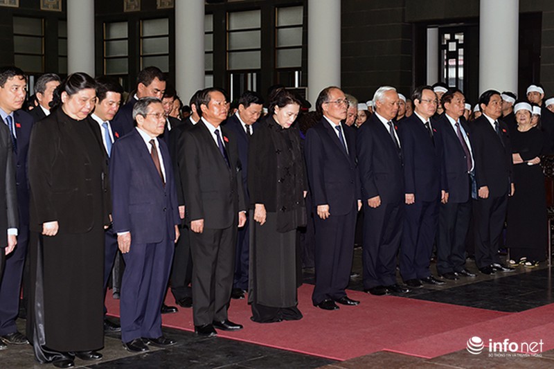 Lãnh đạo Đảng, Nhà nước đưa tiễn đồng chí Trương Quang Được - ảnh 5