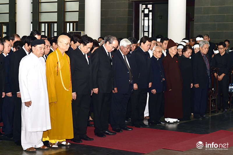 Lãnh đạo Đảng, Nhà nước đưa tiễn đồng chí Trương Quang Được - ảnh 6