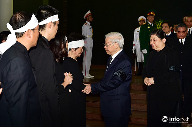 Lãnh đạo Đảng, Nhà nước đưa tiễn đồng chí Trương Quang Được - ảnh 8