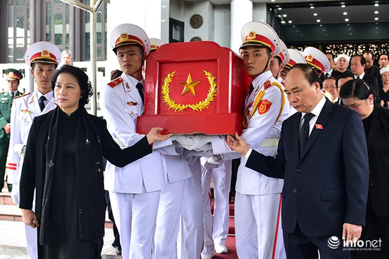 Lãnh đạo Đảng, Nhà nước đưa tiễn đồng chí Trương Quang Được - ảnh 11