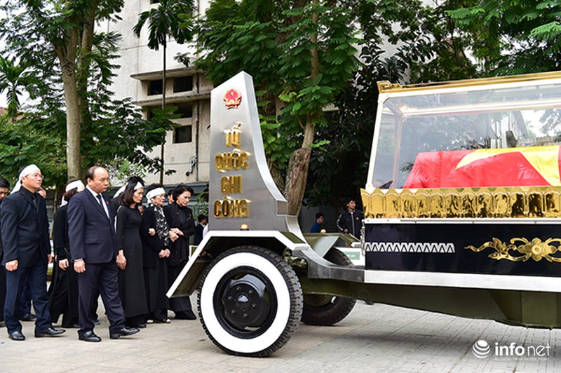 Lãnh đạo Đảng, Nhà nước đưa tiễn đồng chí Trương Quang Được - ảnh 1
