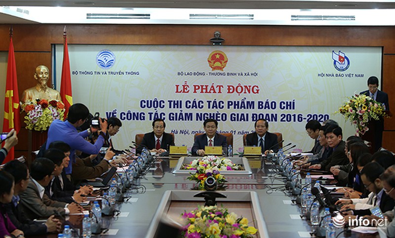 Phát động cuộc thi viết về công tác giảm nghèo giai đoạn 2016 - 2020 - ảnh 1