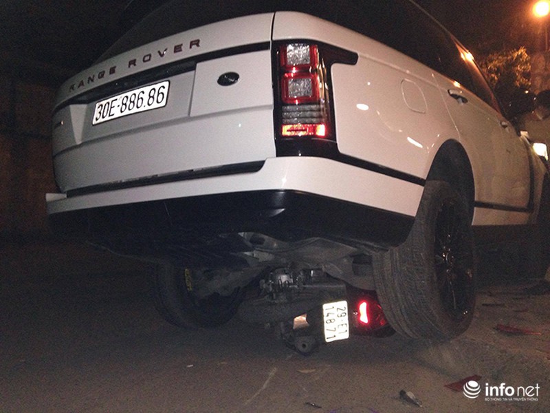 Hà Nội: Cướp xe Range Rover rồi bỏ chạy, gây tai nạn liên hoàn trên phố - ảnh 3