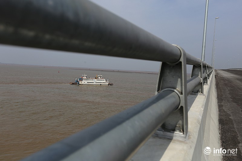 Hình ảnh cầu vượt biển nối Hải Phòng - Cát Hải chuẩn bị đưa vào sử dụng - ảnh 4