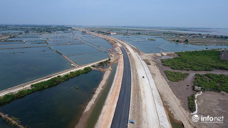 Hình ảnh cầu vượt biển nối Hải Phòng - Cát Hải chuẩn bị đưa vào sử dụng - ảnh 9