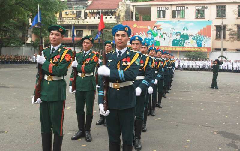 Màn múa súng chưa từng có kỷ niệm Chiến thắng Điện Biên Phủ - ảnh 27