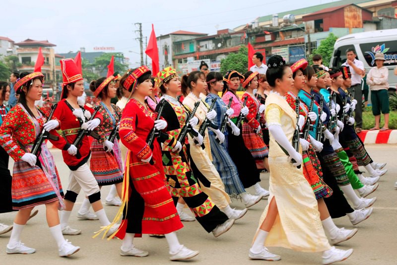 Bộ ảnh đầy đủ nhất các khối diễu binh kỷ niệm Điện Biên Phủ - ảnh 22