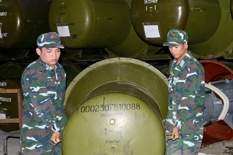 Huấn luyện dây chuyền sản xuất đạn Tên lửa C75 ở Cam Ranh - ảnh 2