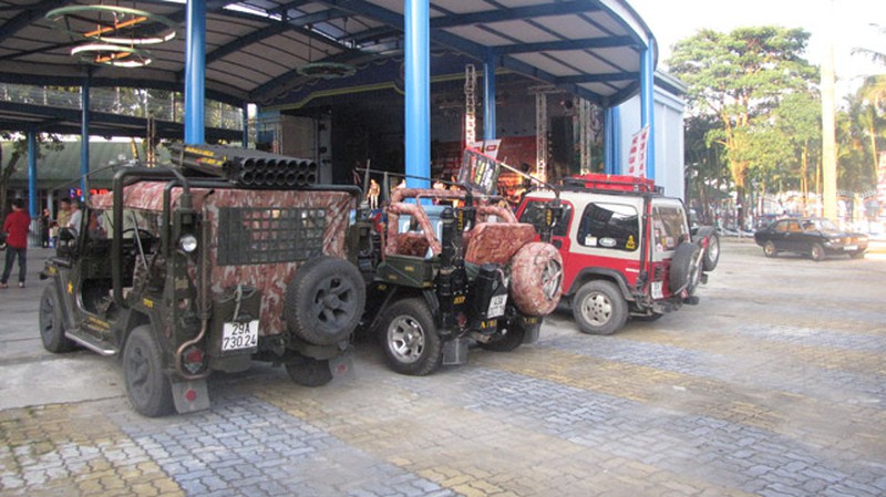 Xem dàn xe máy khủng tụ họp tại Công viên nước Hồ Tây - ảnh 4