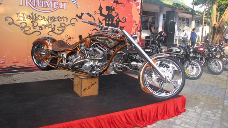 Xem dàn xe máy khủng tụ họp tại Công viên nước Hồ Tây - ảnh 16