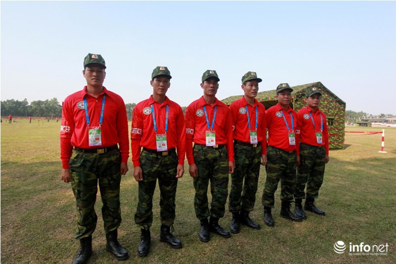 Hình ảnh luyện bắn đầu tiên của xạ thủ Asean tại Miếu Môn - ảnh 1