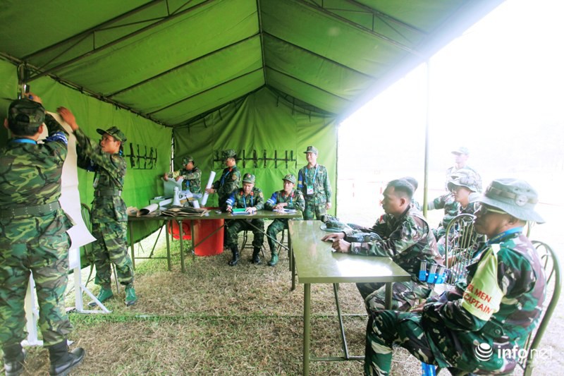 Hình ảnh luyện bắn đầu tiên của xạ thủ Asean tại Miếu Môn - ảnh 3