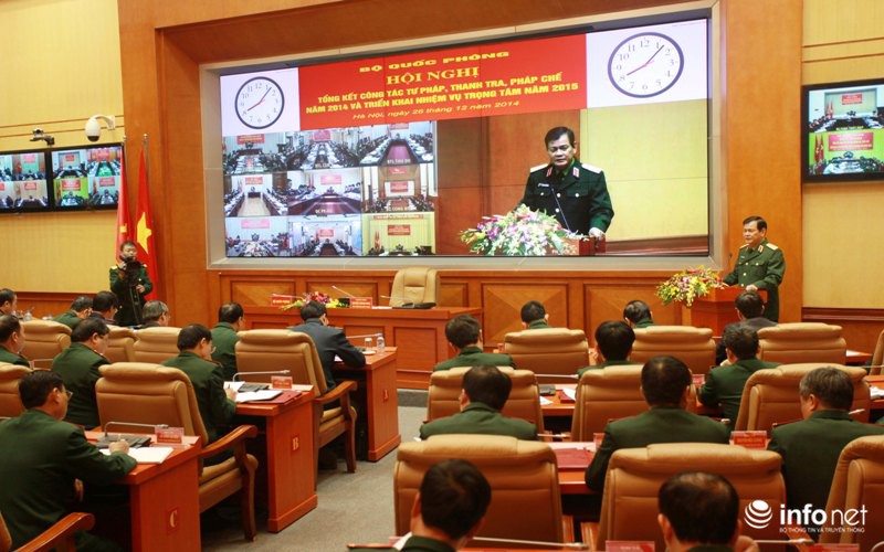 Tình hình vi phạm, tội phạm liên quan đến Quân đội giảm so với 2013 - ảnh 1