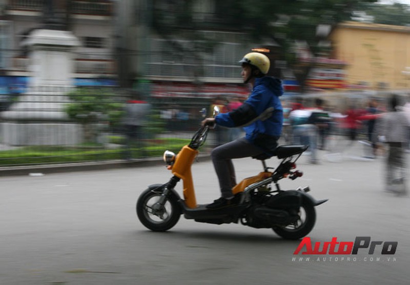 Honda Bite độc đáo nhìn như xe điện - ảnh 5
