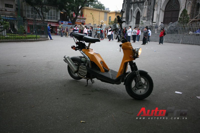 Honda Bite độc đáo nhìn như xe điện - ảnh 7