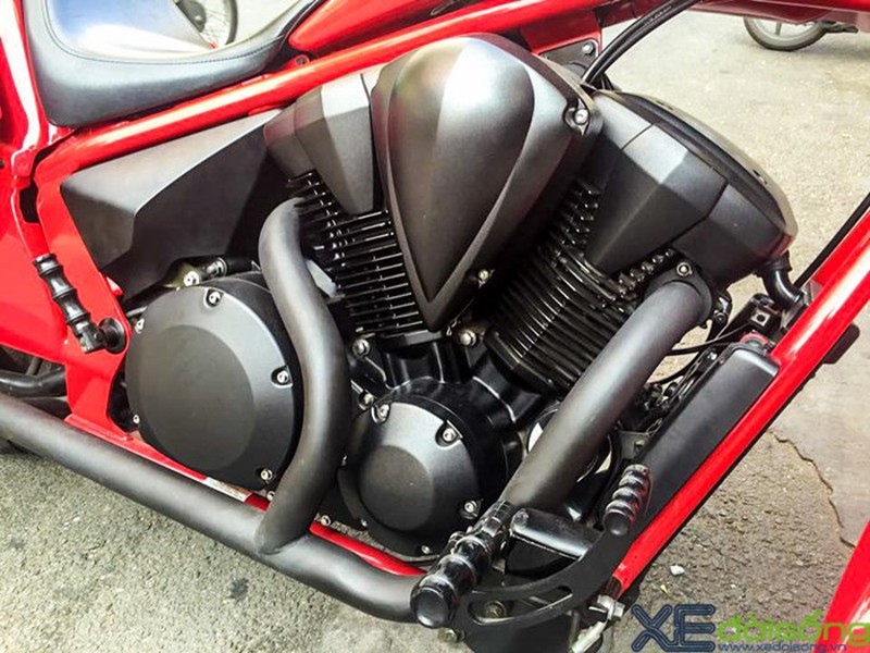 Hình dáng kỳ quái xe Honda độ trống đồng của Đức 'Tào Phớ' - ảnh 6