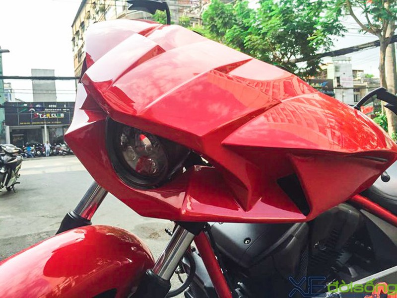 Hình dáng kỳ quái xe Honda độ trống đồng của Đức 'Tào Phớ' - ảnh 2