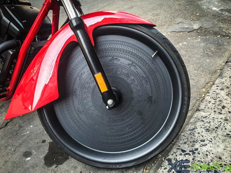 Hình dáng kỳ quái xe Honda độ trống đồng của Đức 'Tào Phớ' - ảnh 3