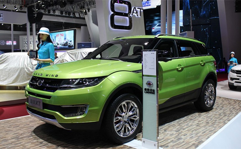 Xe Trung Quốc “nhái” nghênh ngang ở triển lãm Thượng Hải 2015 - ảnh 2