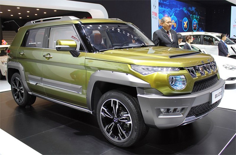 Xe Trung Quốc “nhái” nghênh ngang ở triển lãm Thượng Hải 2015 - ảnh 6