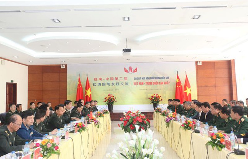 Hình ảnh đặc biệt lãnh đạo quân đội VN - TQ gặp nhau tại biên giới - ảnh 13
