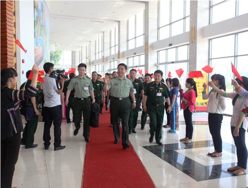 Lãnh đạo quân đội VN - TQ phát biểu gì tại Toạ đàm hữu nghị biên giới - ảnh 1