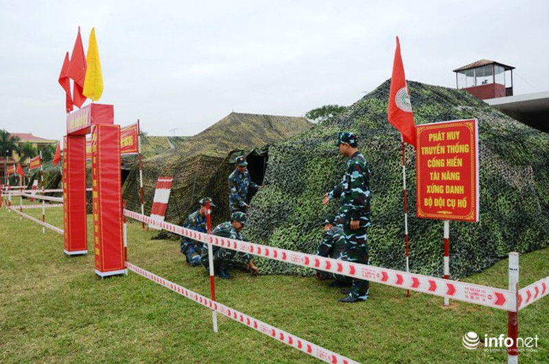 Bộ đội tên lửa Trung đoàn 284 đua tài trên miền quan họ - ảnh 5