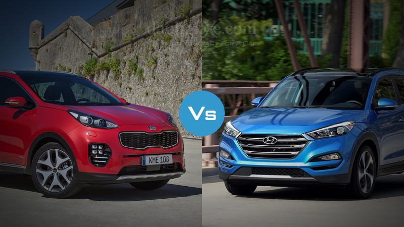 So sánh nhanh Kia Sportage 2016 và Hyundai Tucson 2016 - ảnh 1
